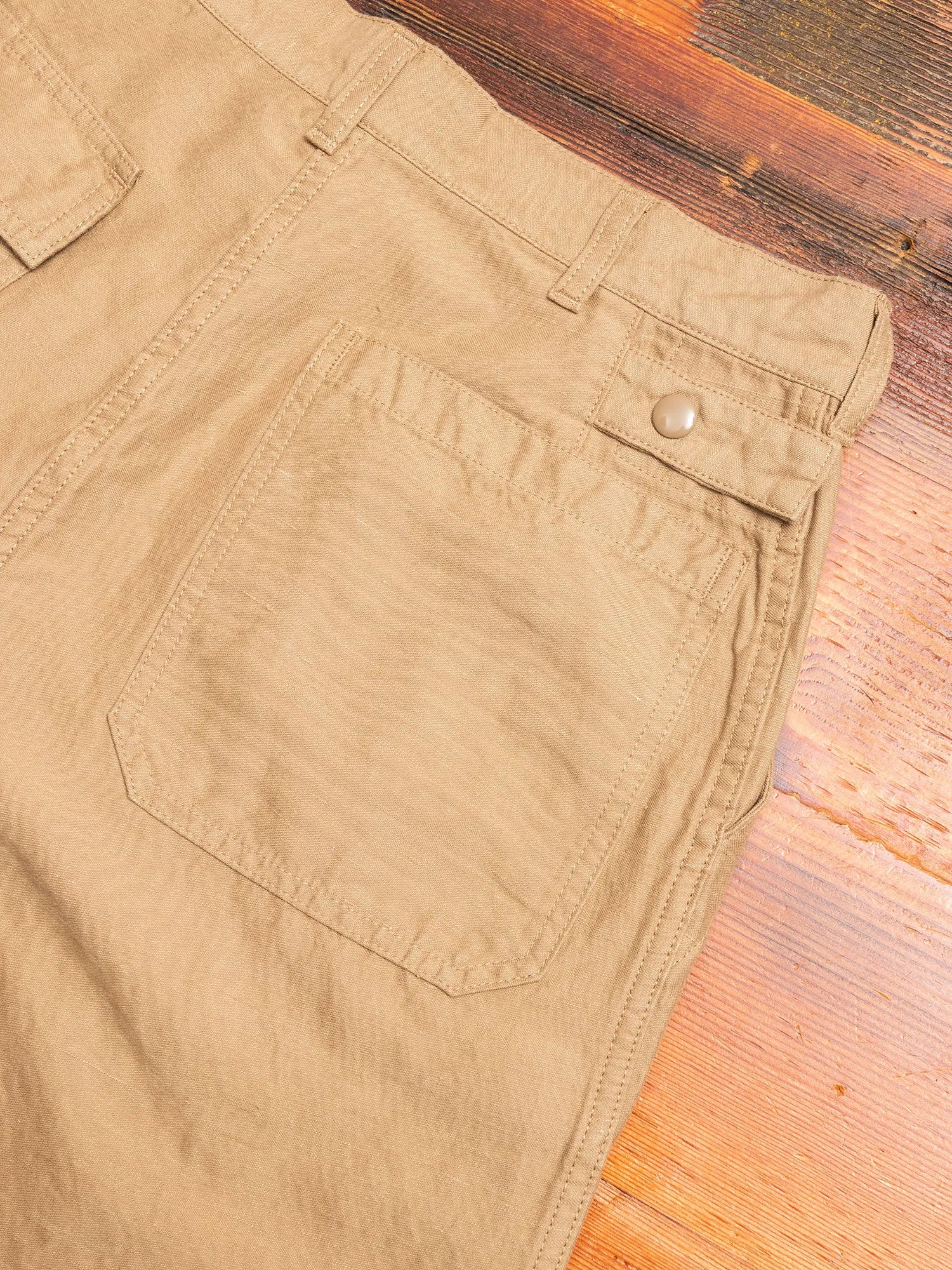 Baker Utility Military Pants in Beige