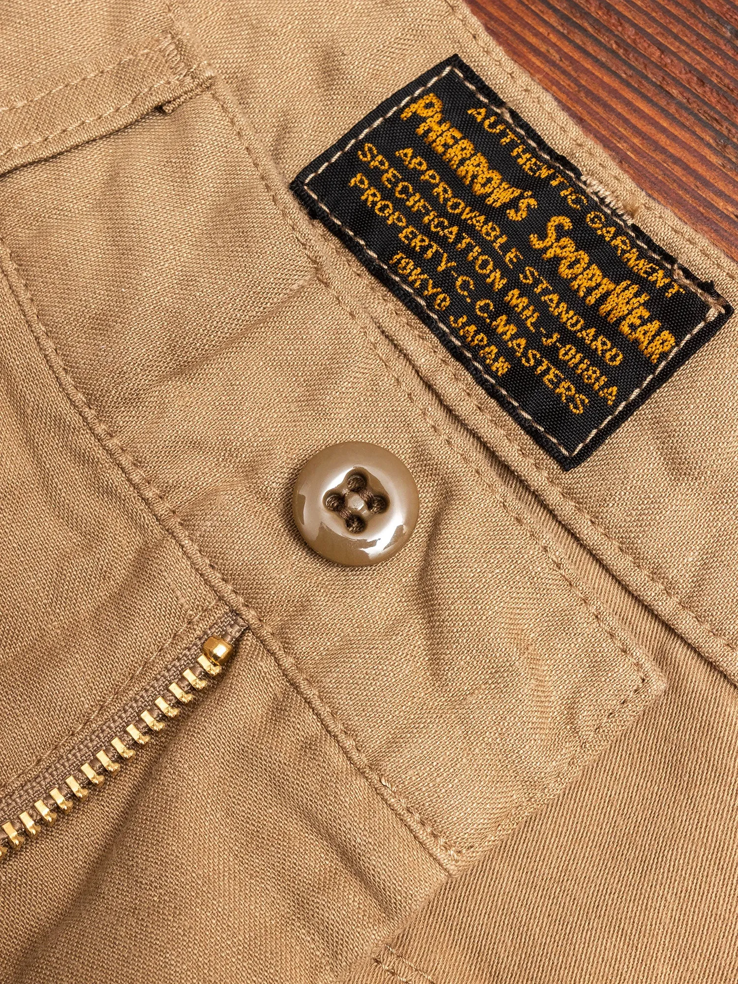 Baker Utility Military Pants in Beige