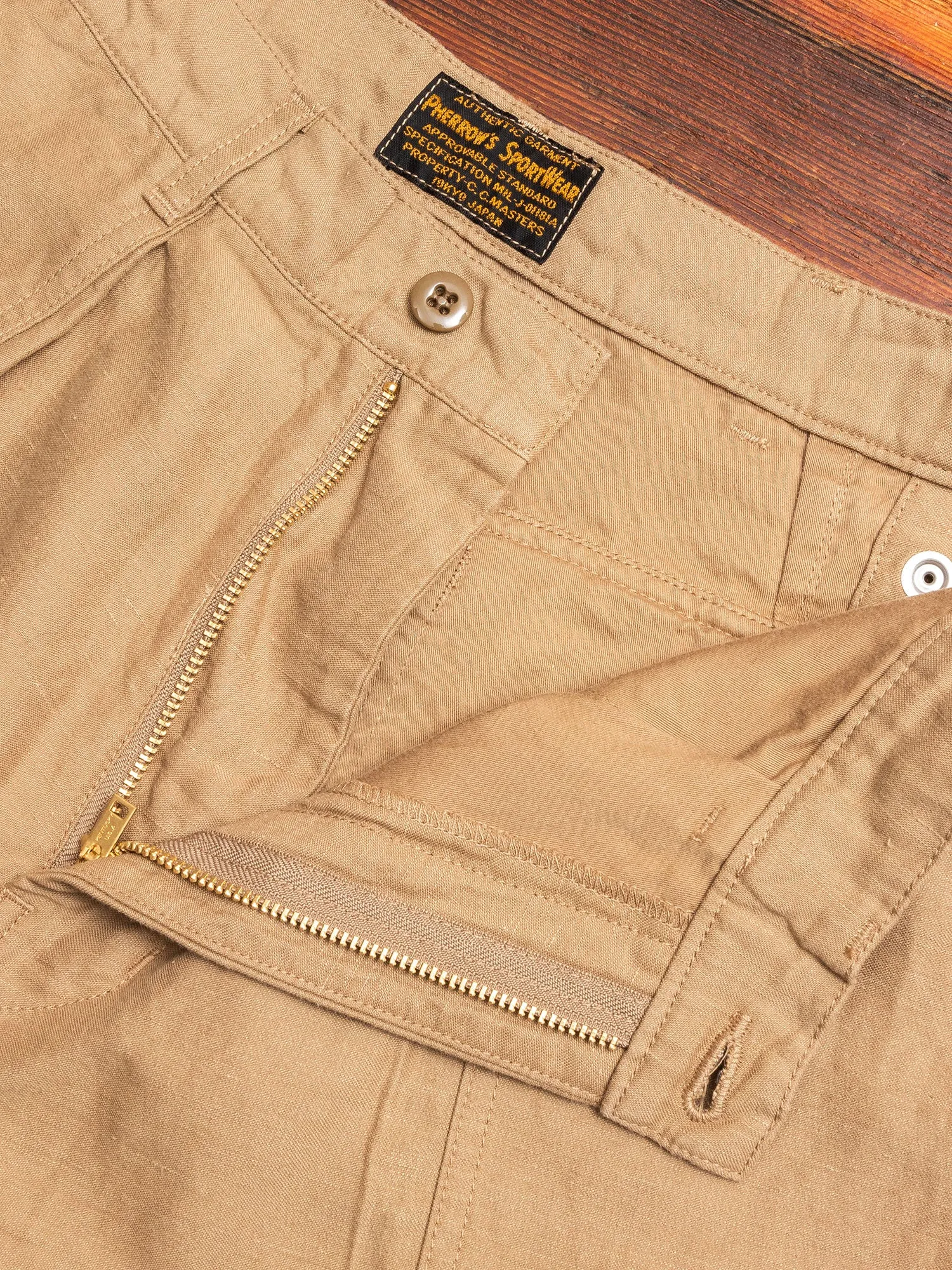 Baker Utility Military Pants in Beige