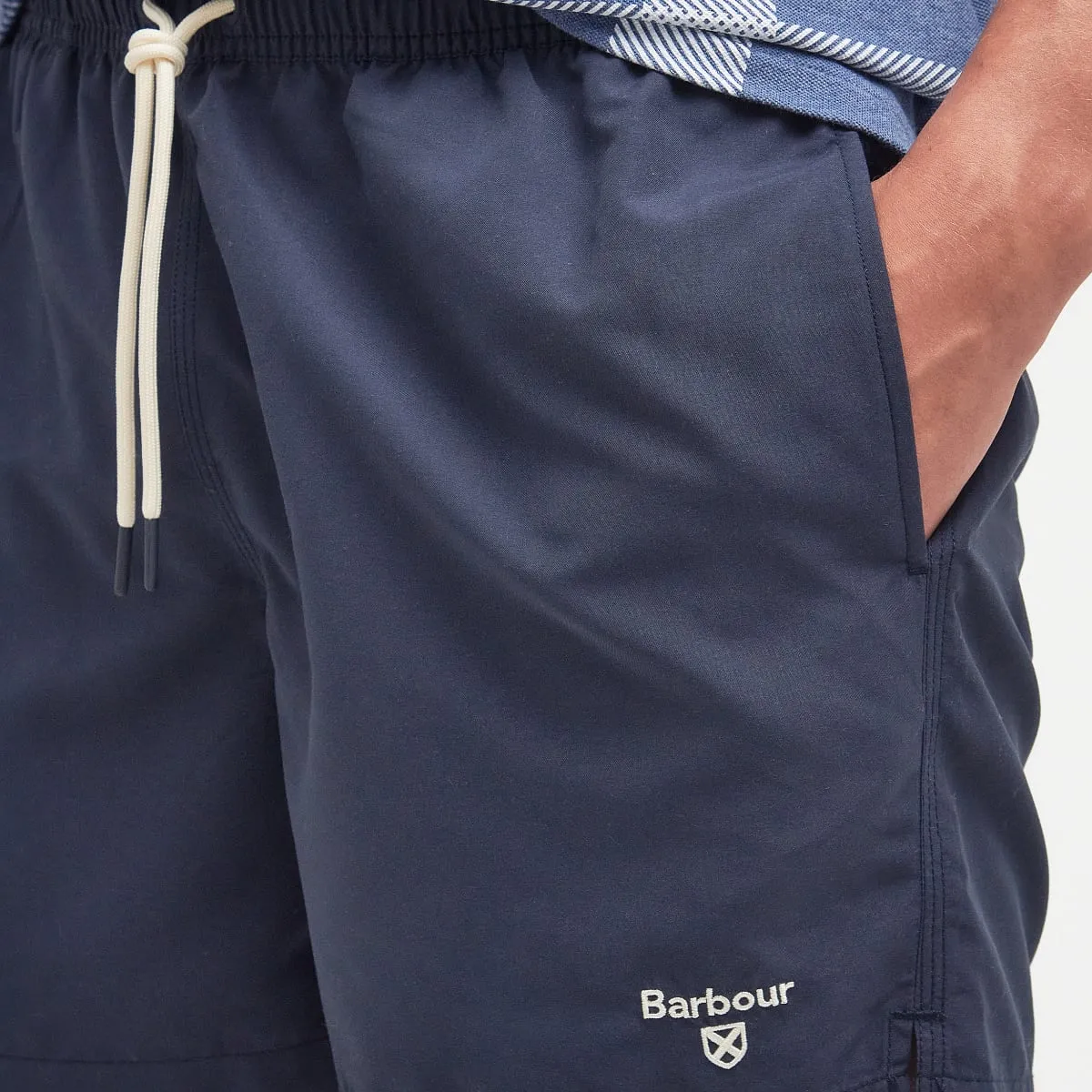 Barbour Staple Logo Swim Men's Shorts | Navy