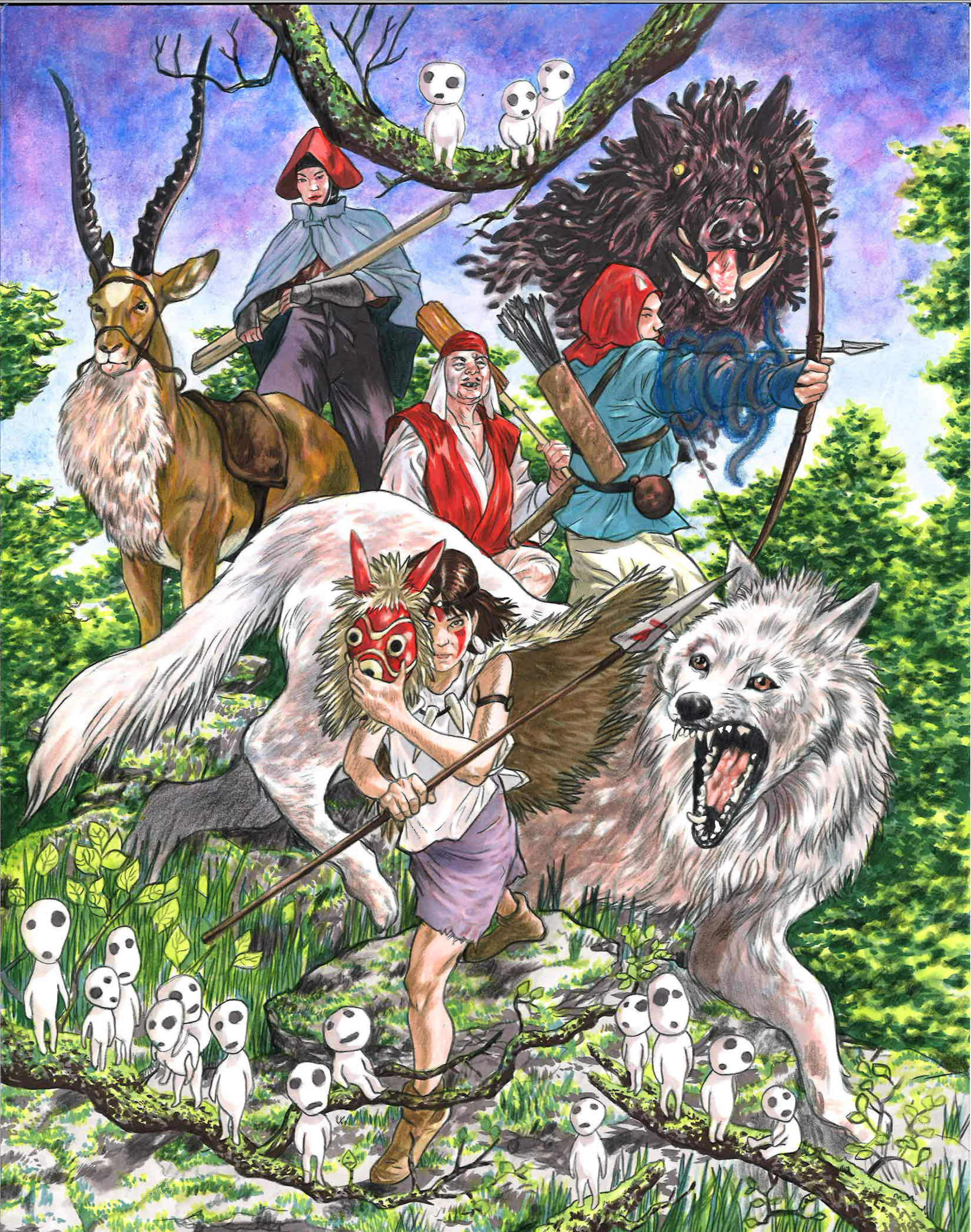 Beau Berkley - "Princess Mononoke"
