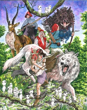 Beau Berkley - "Princess Mononoke"