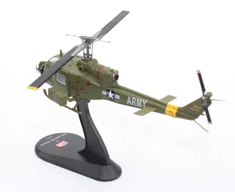Bell UH-1B Iroquois (Huey - Heavy Hog) 128th AHC – Vietnam War 1968 1:72 Scale Diecast Model