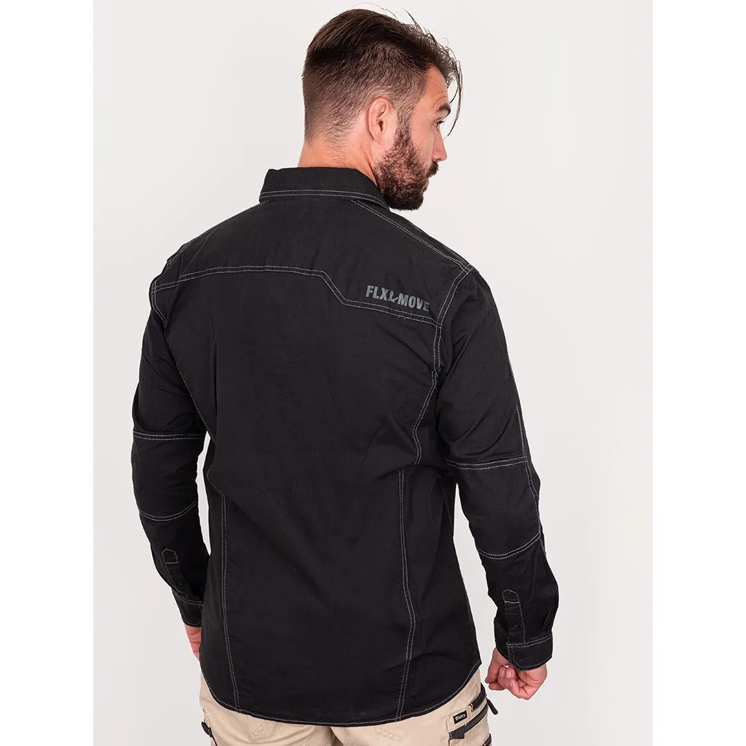 Bisley Flex & Move Stretch Shirt Long Sleeve