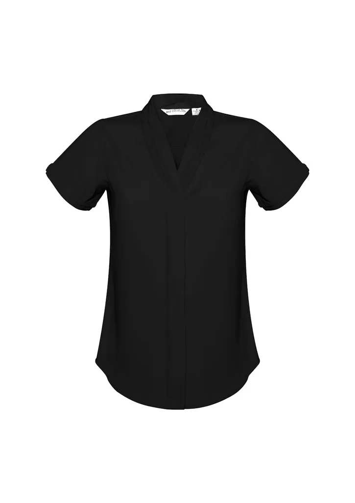 Biz Collection Ladies Madison Short Sleeve Blouse  - S628LS