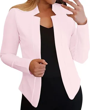 Blazers for Women Business Casual Fashion Fall Long Sleeve Petite Blazer Dressy Work Suit Jackets Office Attire
