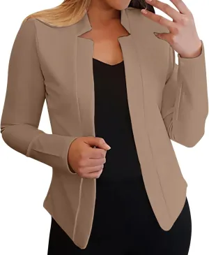 Blazers for Women Business Casual Fashion Fall Long Sleeve Petite Blazer Dressy Work Suit Jackets Office Attire