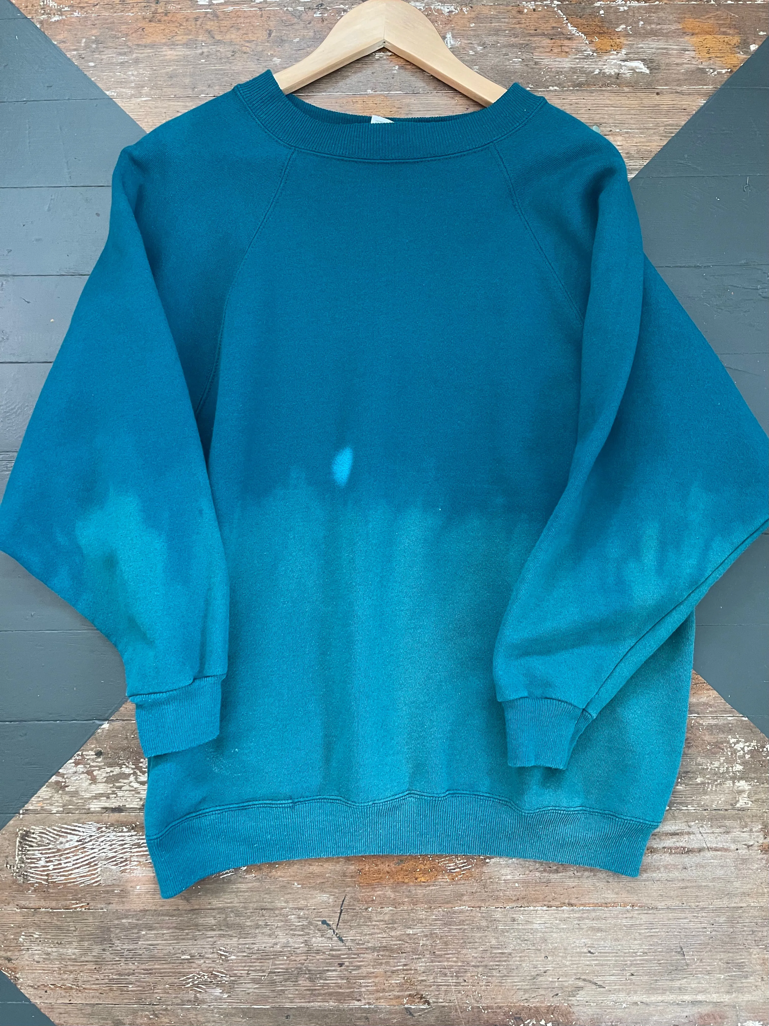 BLEACHED SWEATSHIRT - XLARGE