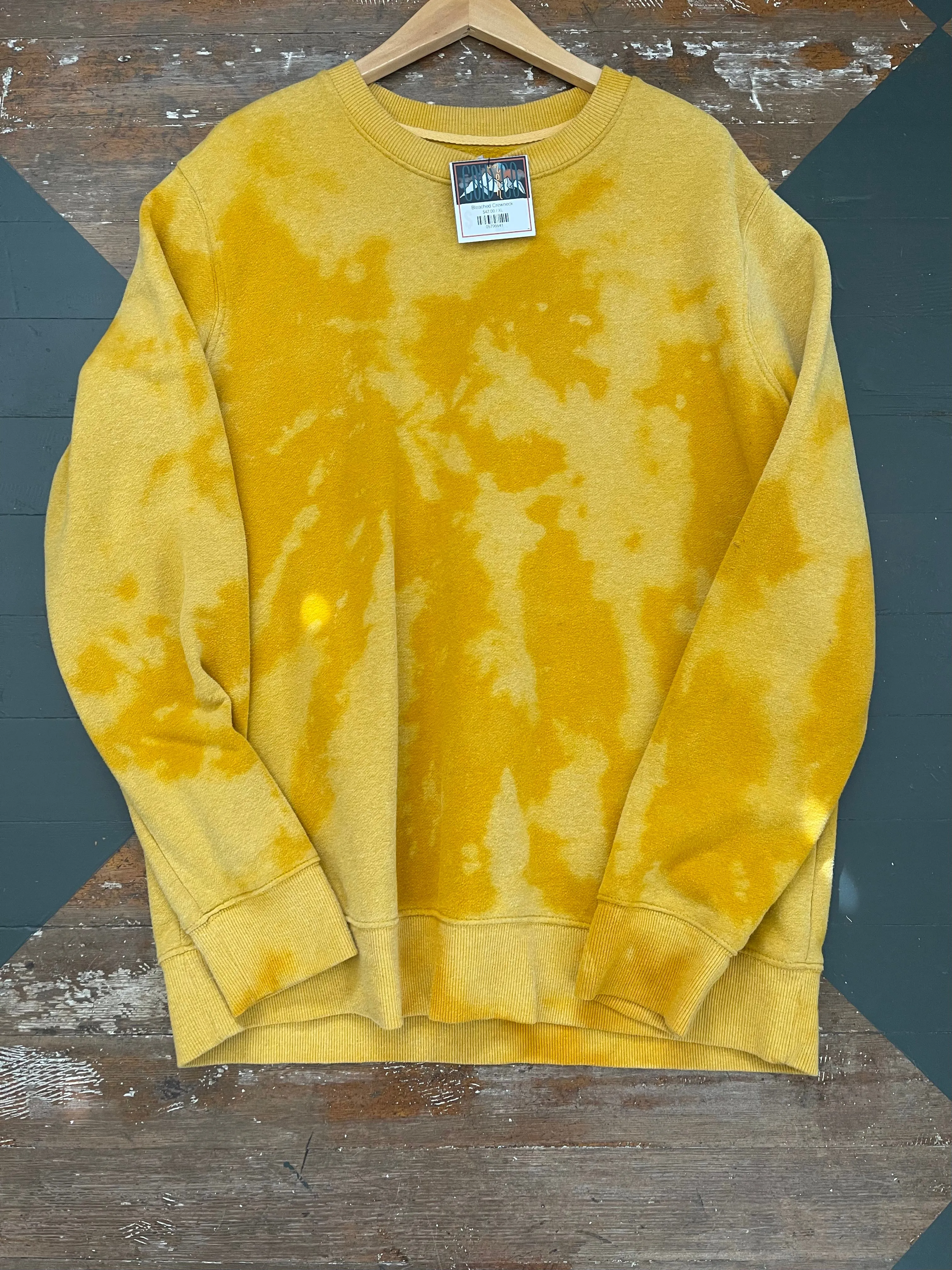 BLEACHED SWEATSHIRT - XLARGE