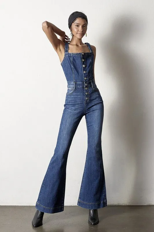 Blue Denim Overalls