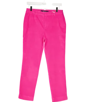 Boden Pink Wellington Corduroy Trousers UK 10