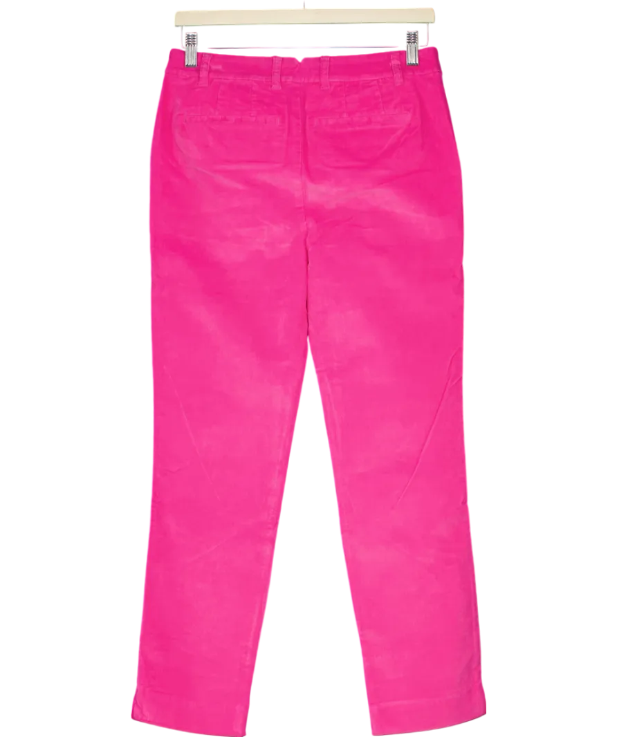 Boden Pink Wellington Corduroy Trousers UK 10