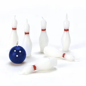 Bowling Party Candles - 7 Pkt Bowling Party Candles - 7 Pkt