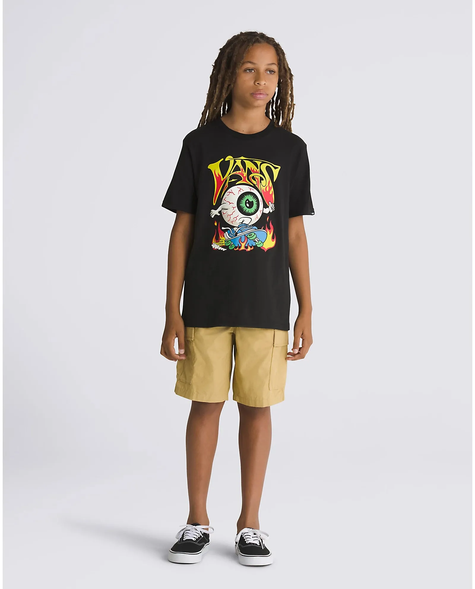 Boys Service Cargo Walkshorts in Antelope