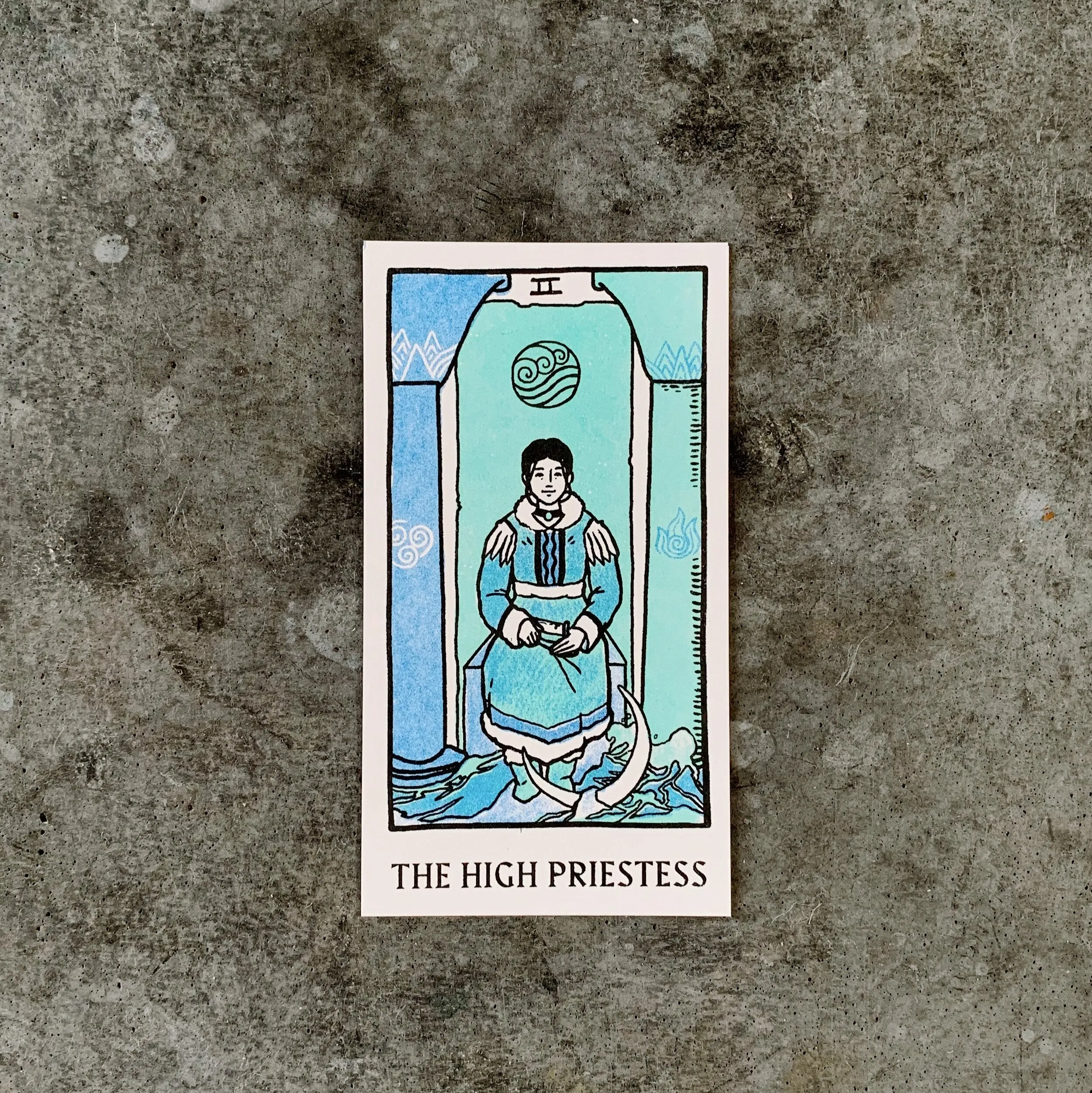 Brighton Ballard - "Avatar The Last Airbender: Water Tribe Tarot Card Set"
