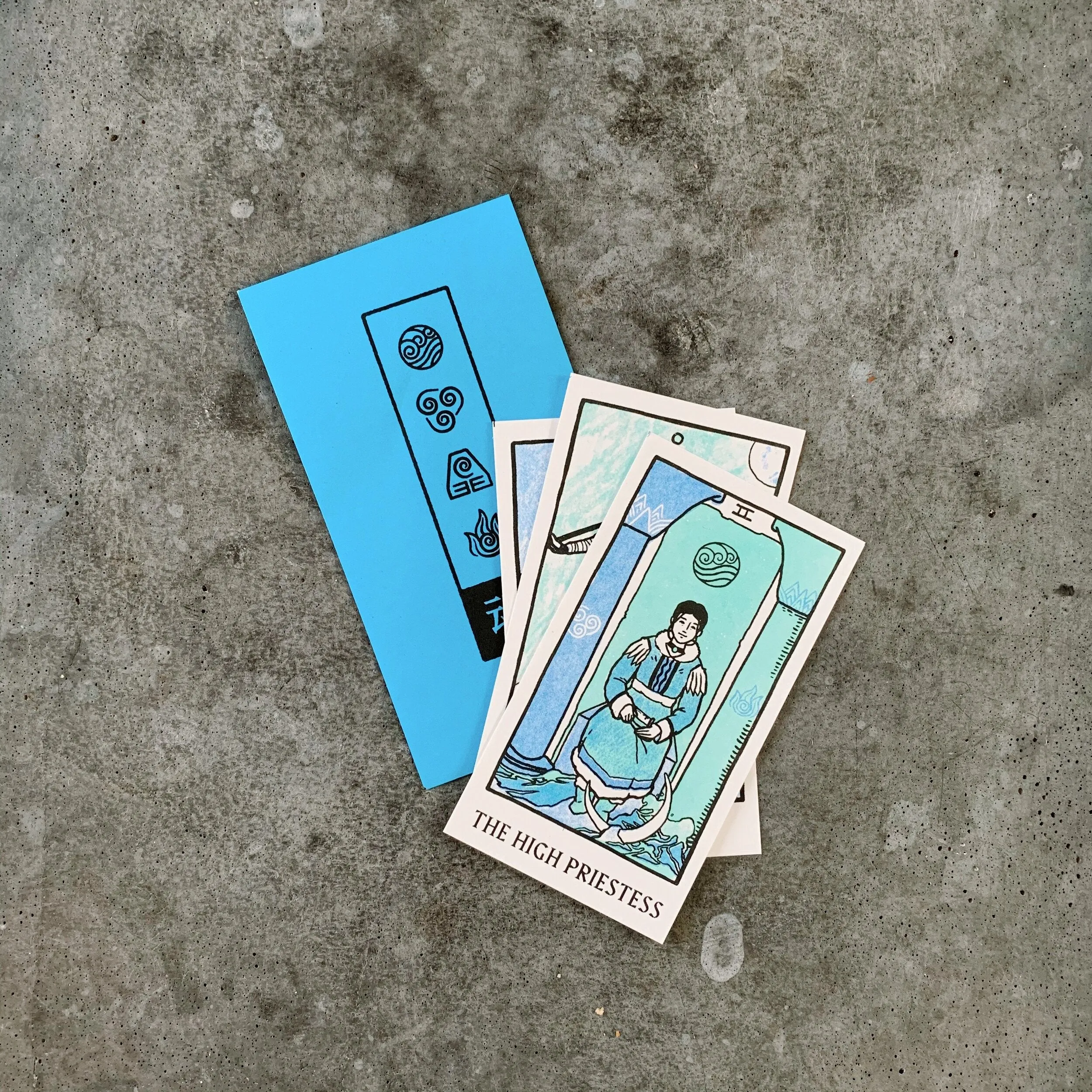 Brighton Ballard - "Avatar The Last Airbender: Water Tribe Tarot Card Set"