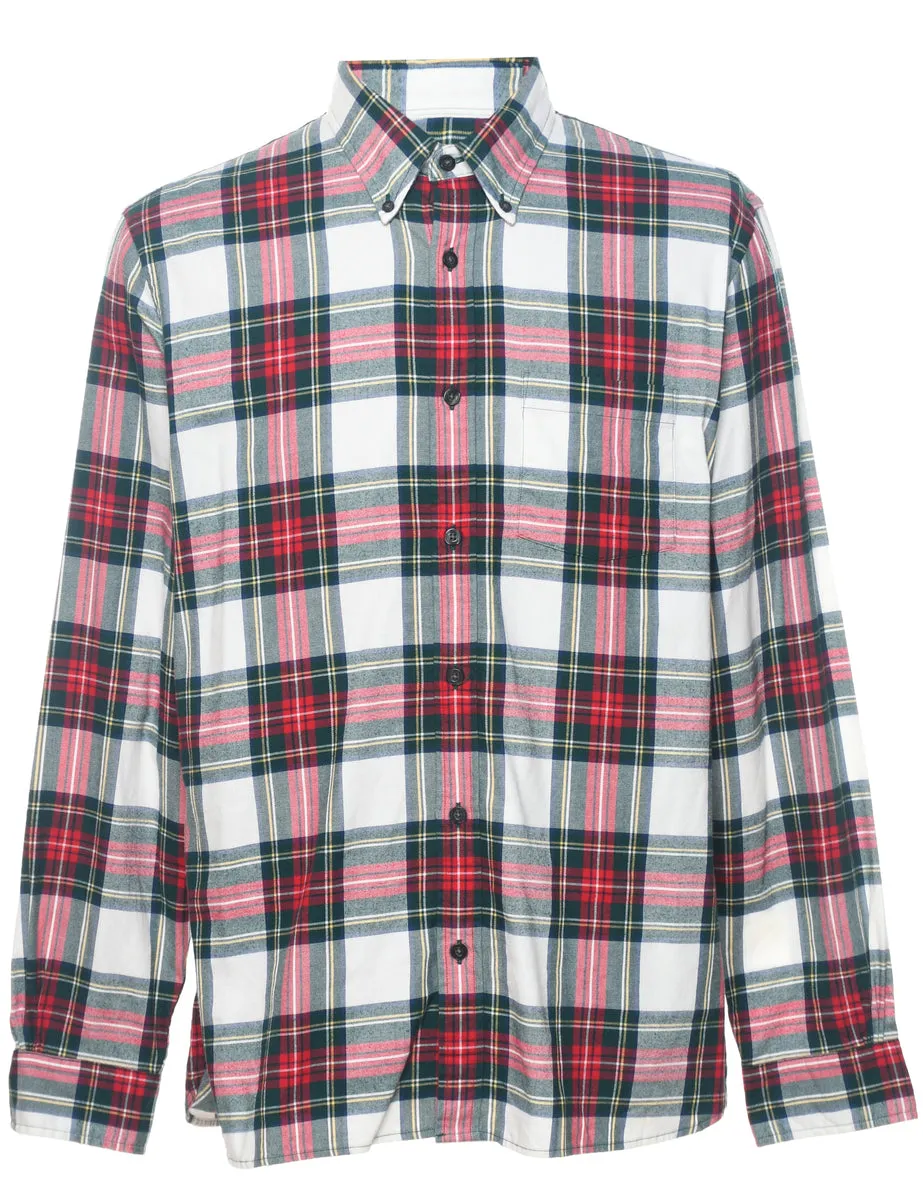 Brooks Brothers Multi-Colour Checked Shirt - L