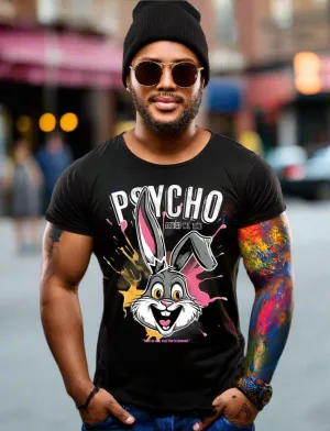 Bunny Psycho Art Exclusive T-Shirts | Grooveman Music TM