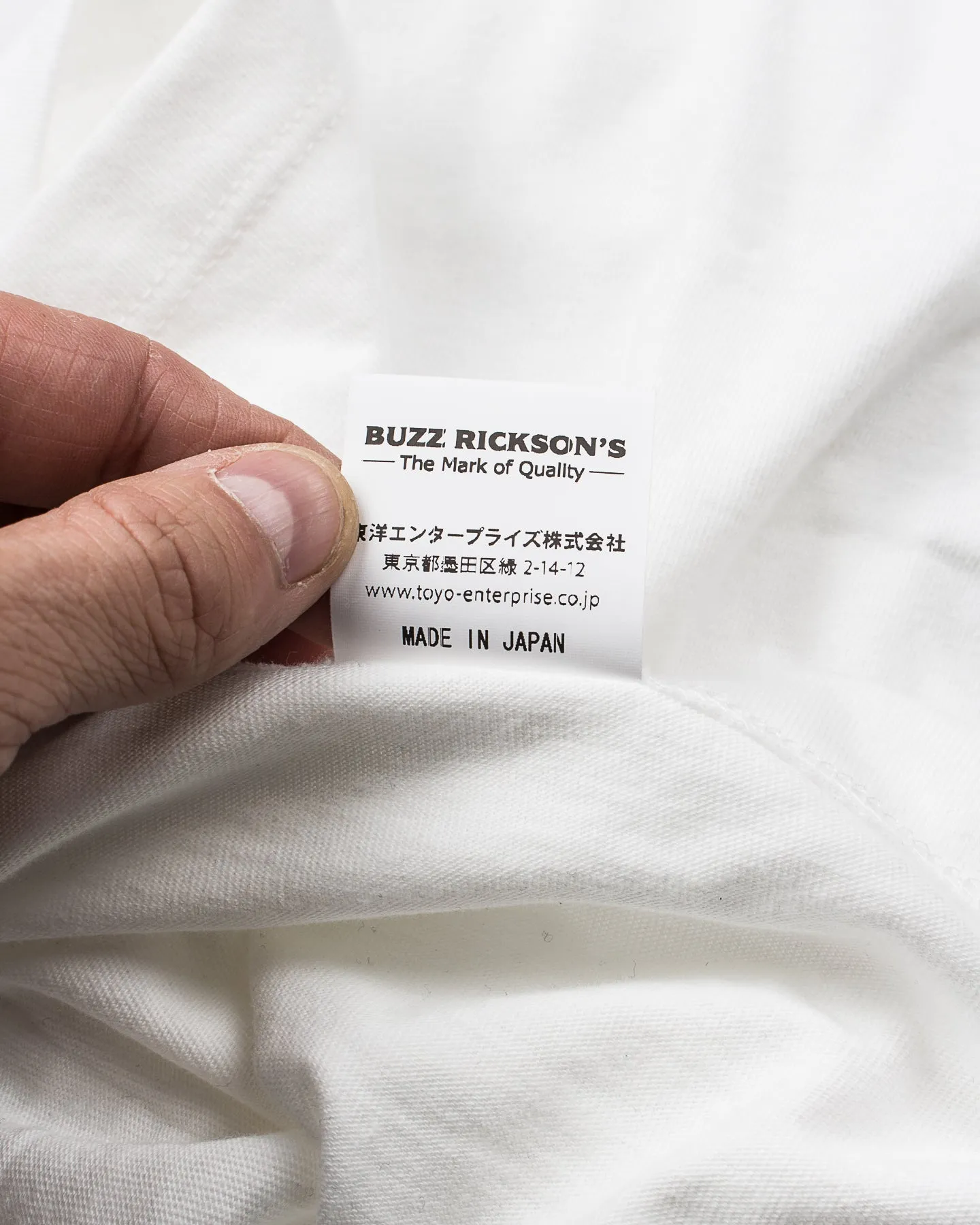 Buzz Rickson's Package T-Shirt Government Issue White BR78960