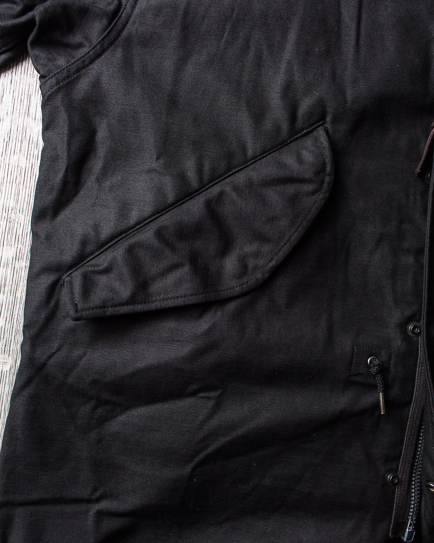 Buzz Rickson's William Gibson M-51 Fish Tail Parka Black BR14969