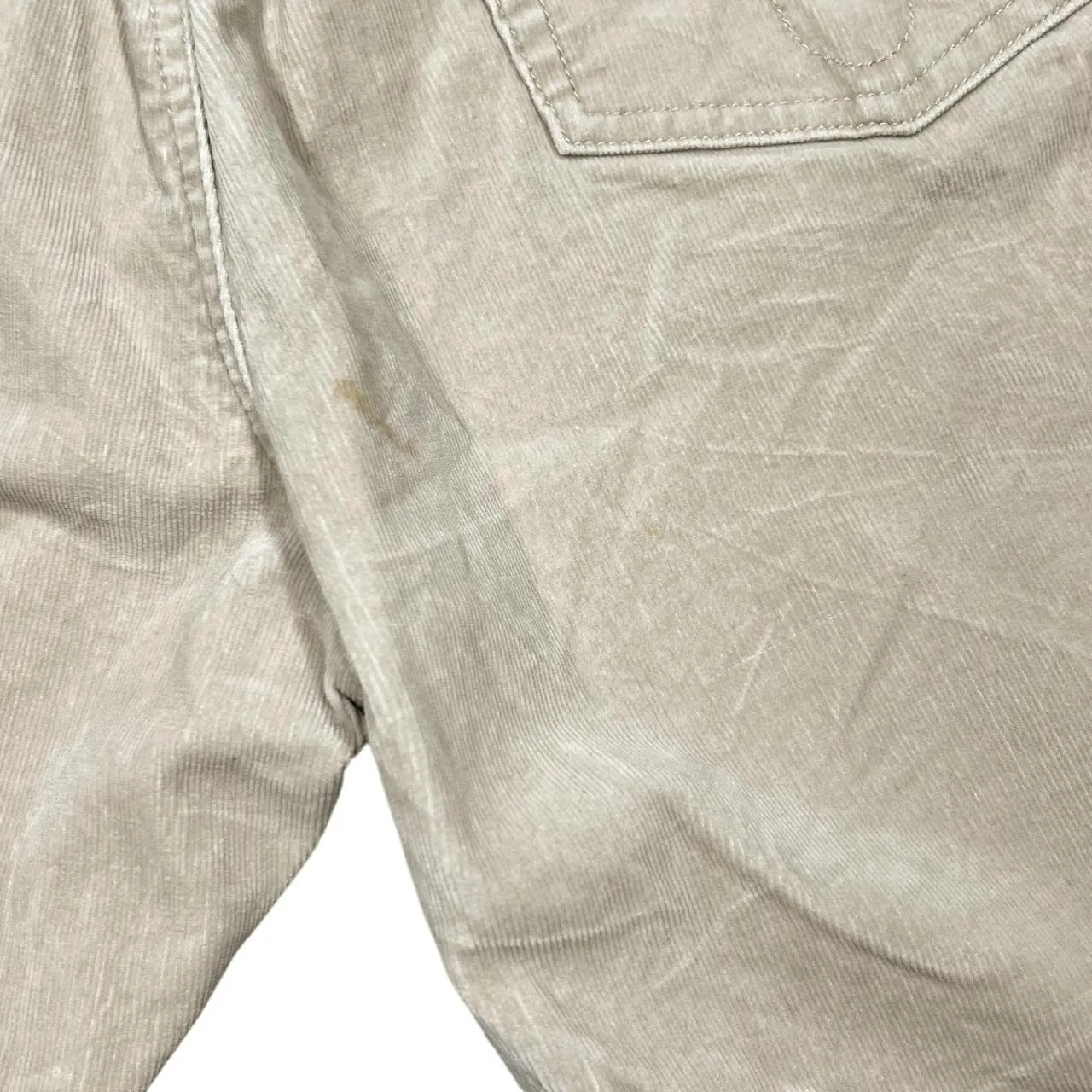 CALVIN KLEIN CK JEANS Classic Basic Corduroy Cord Straight Leg Regular Fit Jeans Trousers