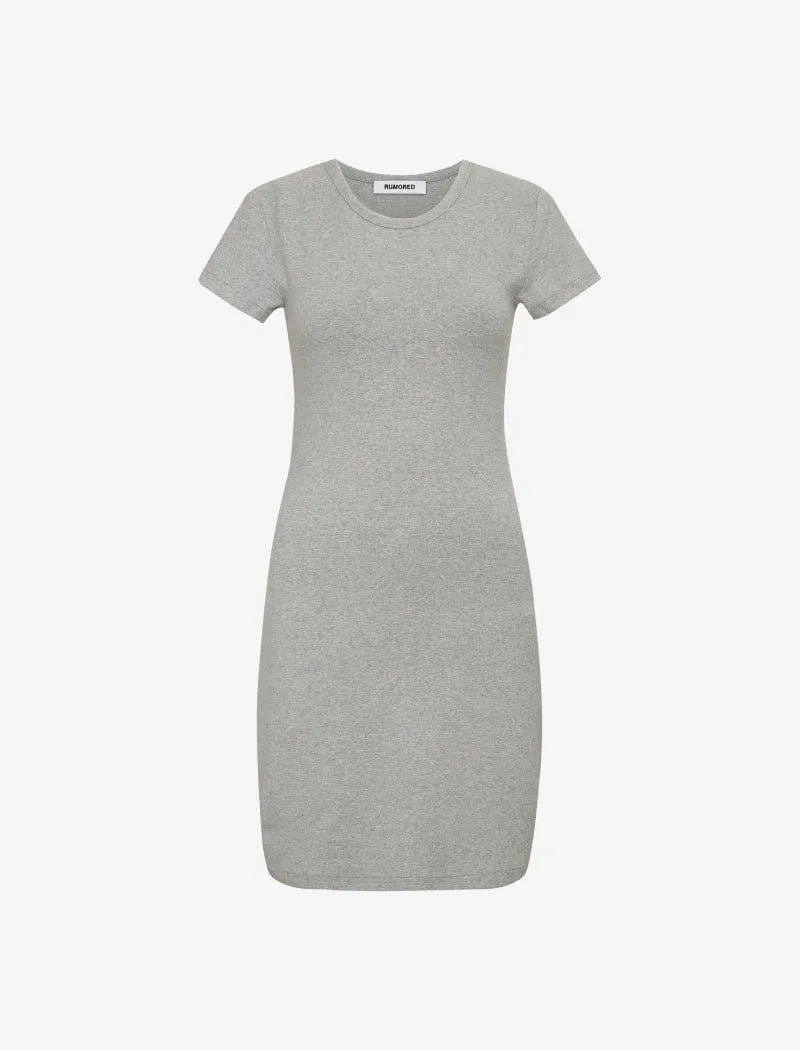Campus Mini Dress | Heather Gray