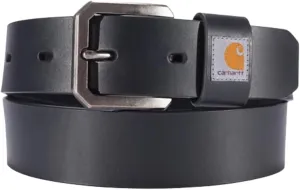 Carhartt A0005502 Leather Belt, Genuine Leather, Cowhide Leather, Gift, Casual, Men's, Saddle Leather Belt