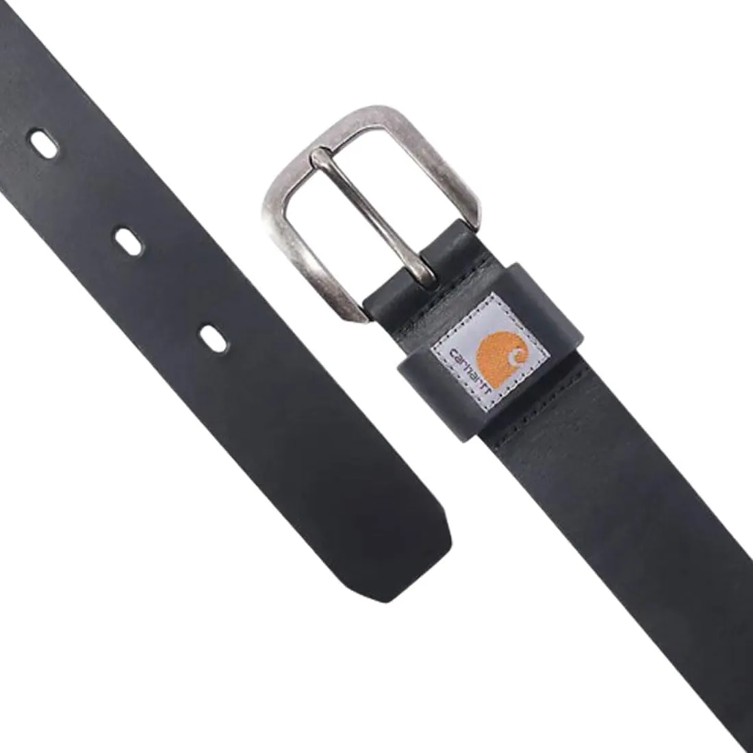 Carhartt A0005502 Leather Belt, Genuine Leather, Cowhide Leather, Gift, Casual, Men's, Saddle Leather Belt