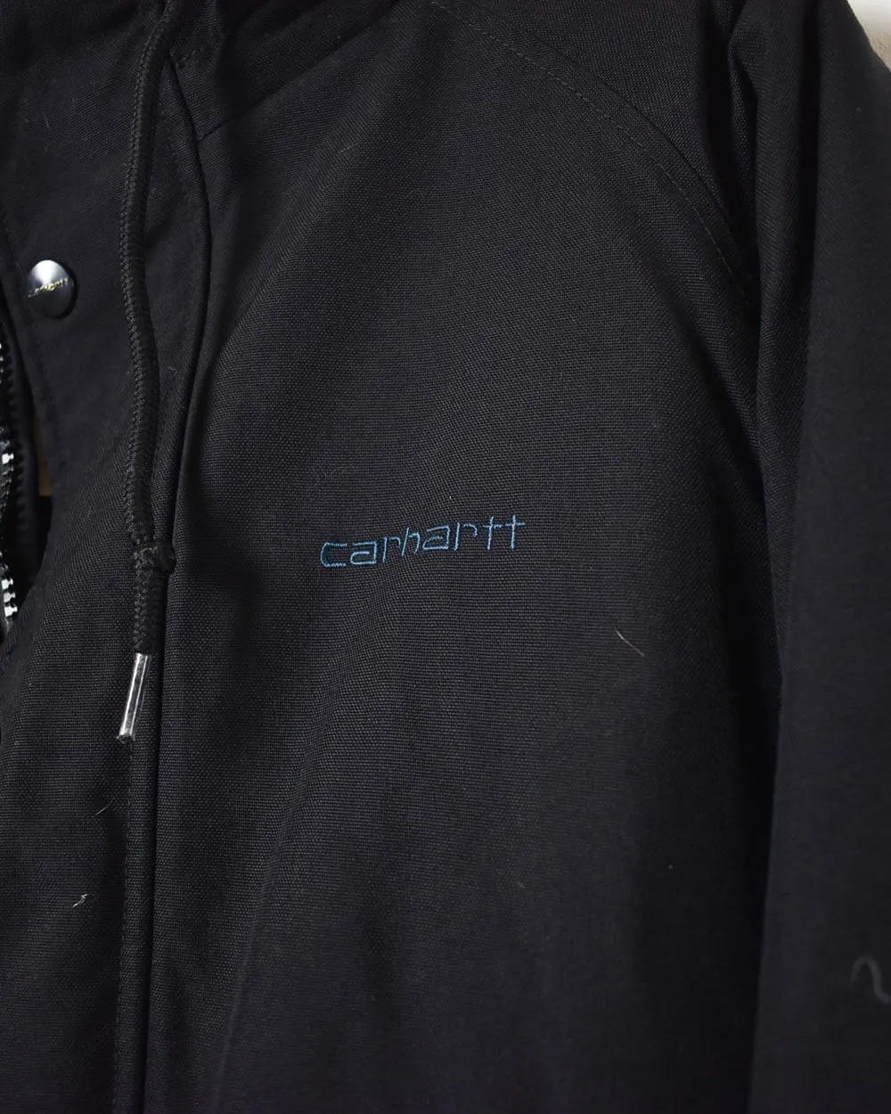 Carhartt Hooded Fleece Lined Jacket - Medium