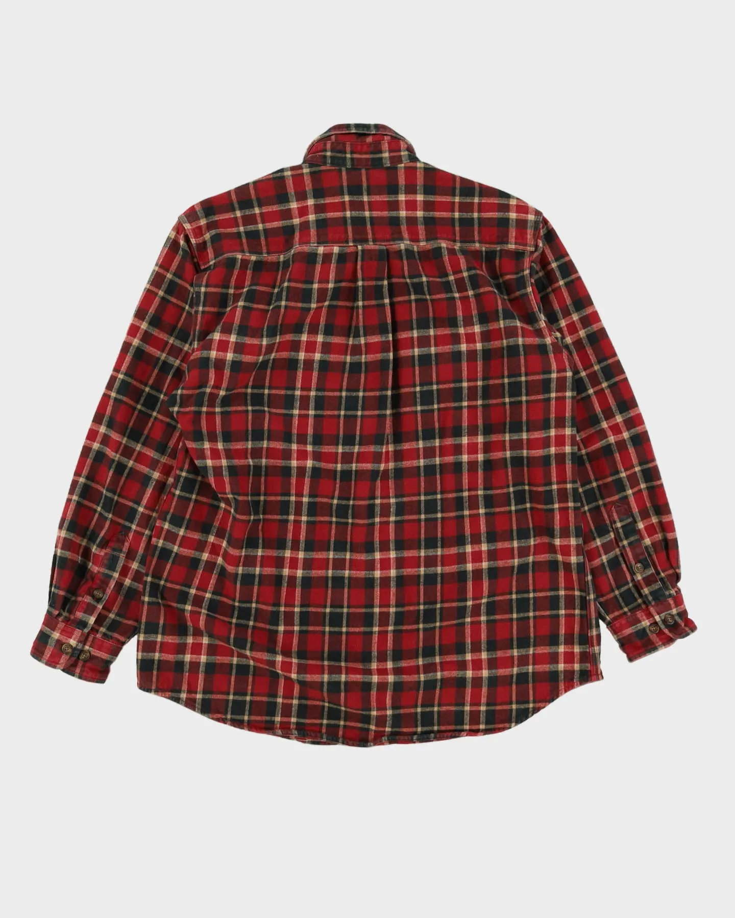 Carhartt Red Checked Flannel Shirt - XL