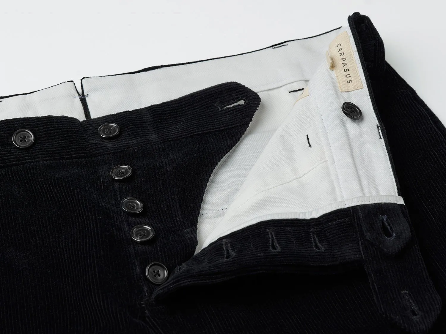 Casca Trousers Corduroy Marine