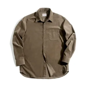 CASUAL CORDUROY PURE COTTON LONG-SLEEVE
