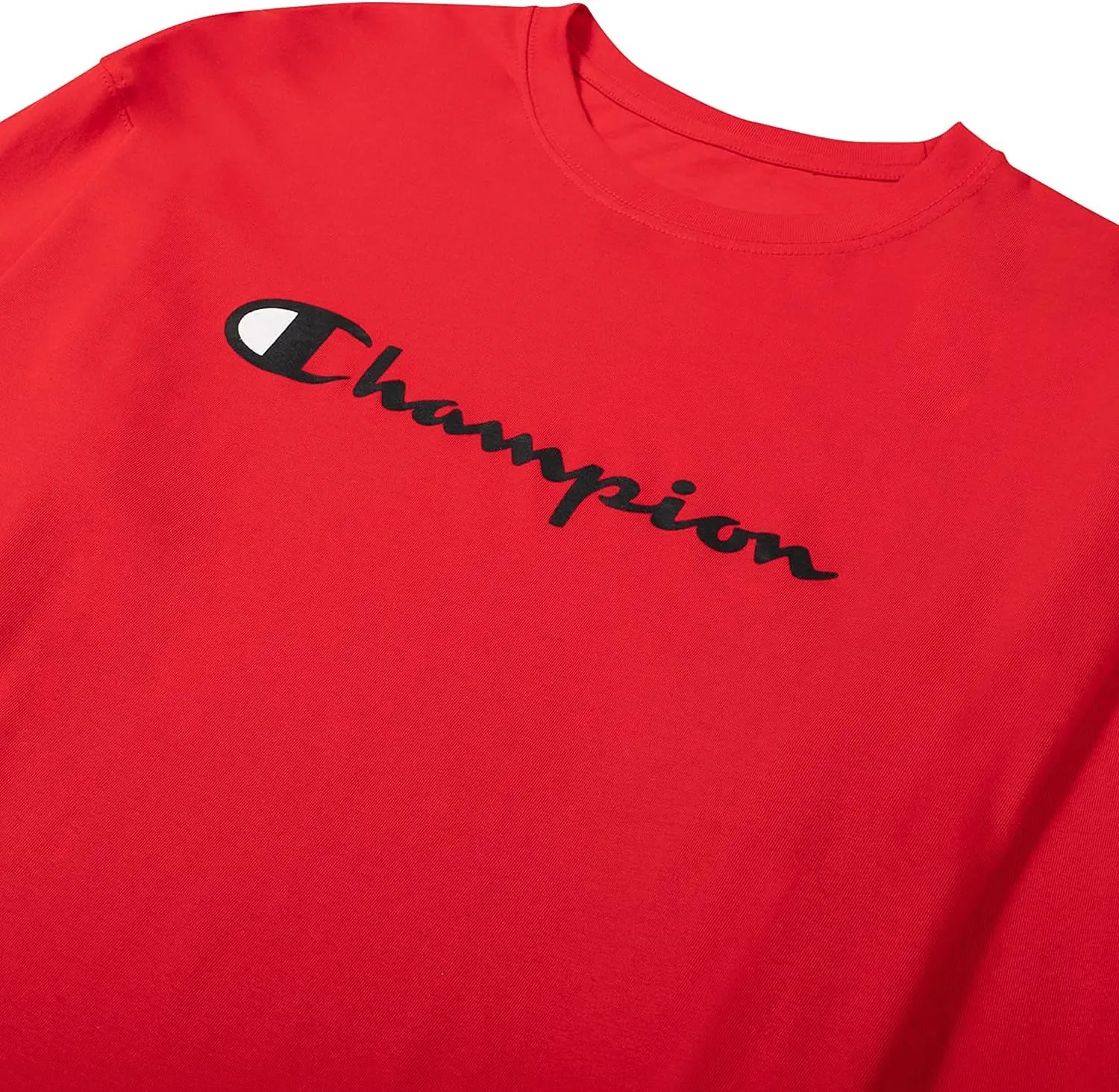 Champion Big and Tall Long Sleeve T Shirt for Men - Cotton Long Sleeve Tee