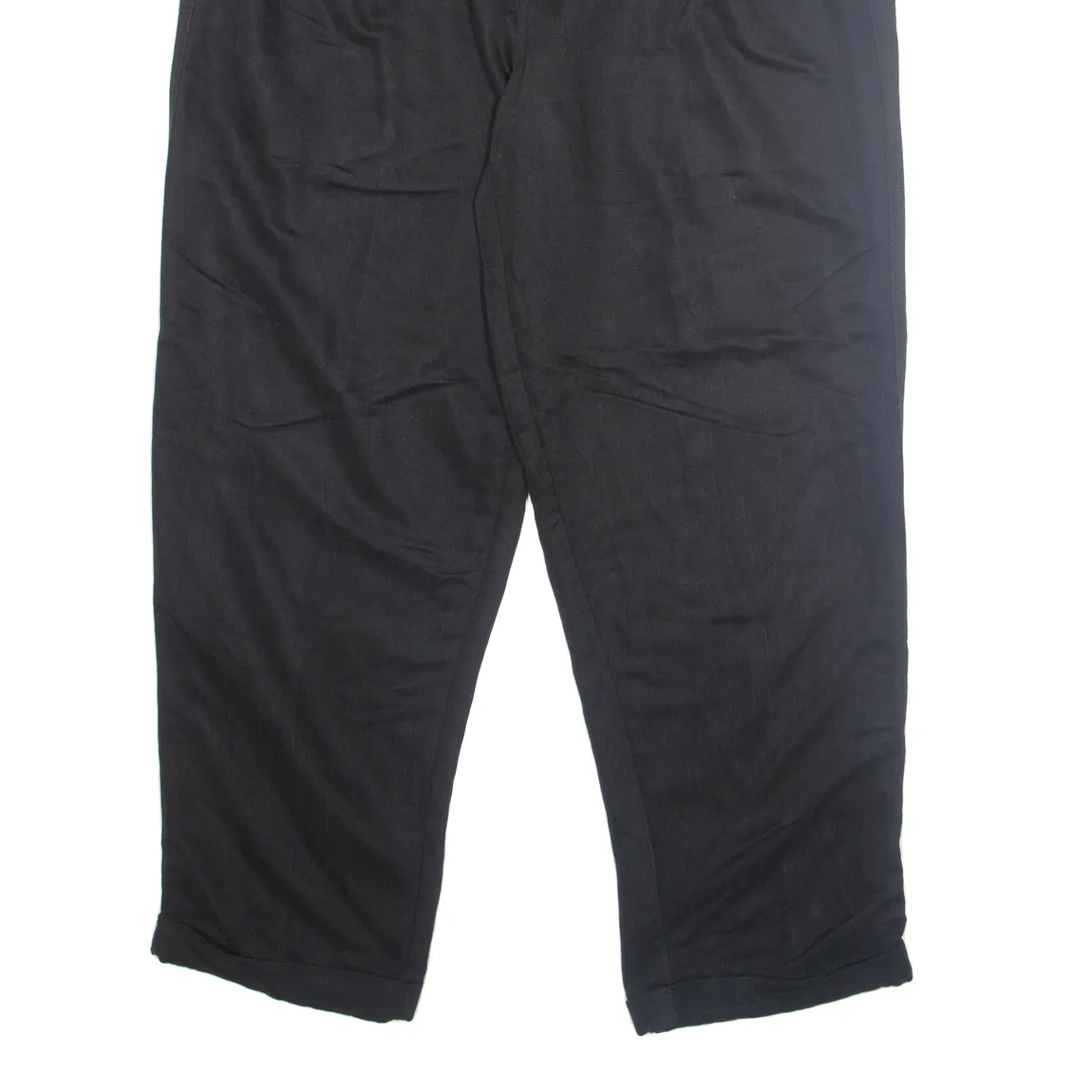 CHAPS Chino Workwear Mens Trousers Black Regular Straight W34 L30
