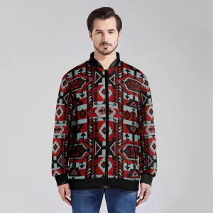Chiefs Mountain Candy Sierra Dark Zippered Collared Lightweight Jacket