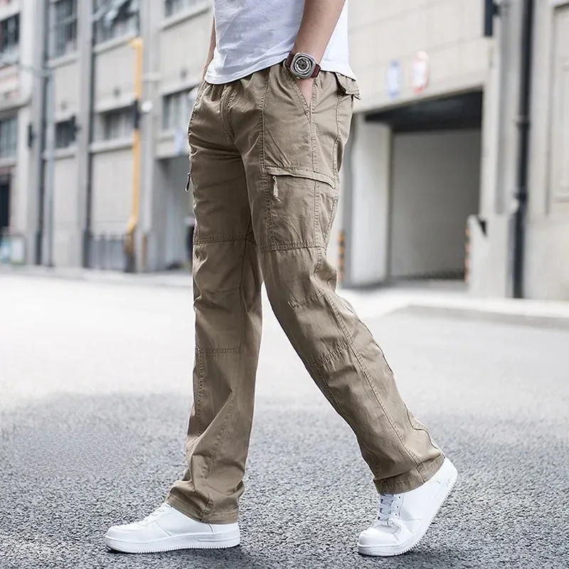 Christophe Men's Multi-Pocket Cargo Pants