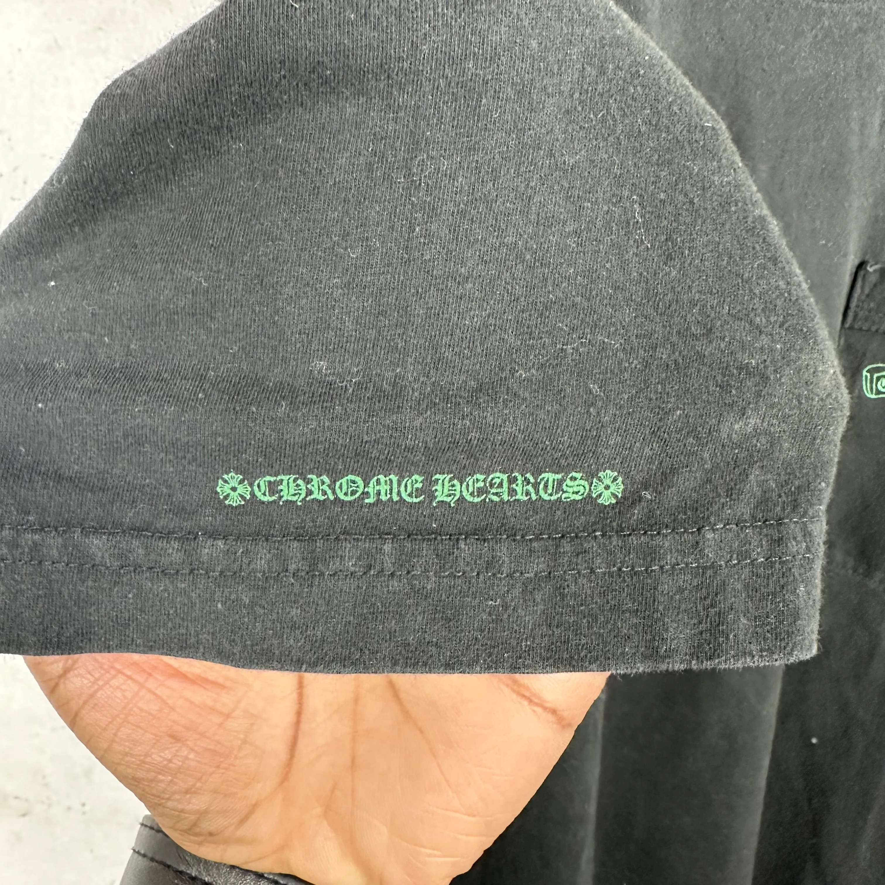 Chrome Hearts Cemetery Short Sleeve Pocket T-Shirt