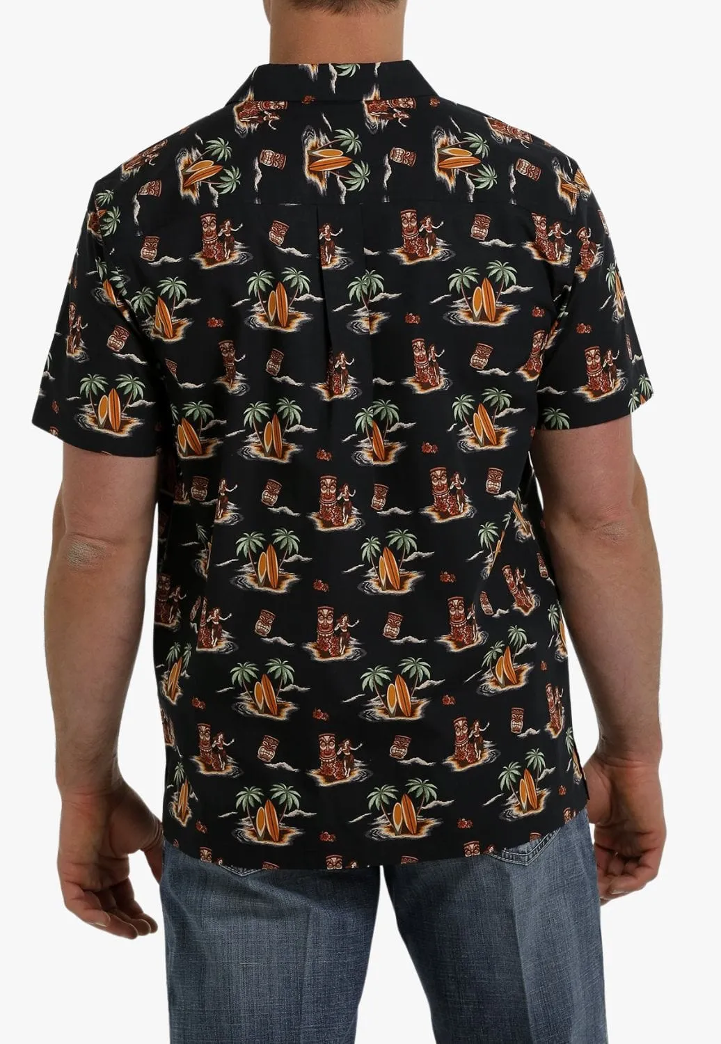 Cinch Mens Short Sleeve Shirt