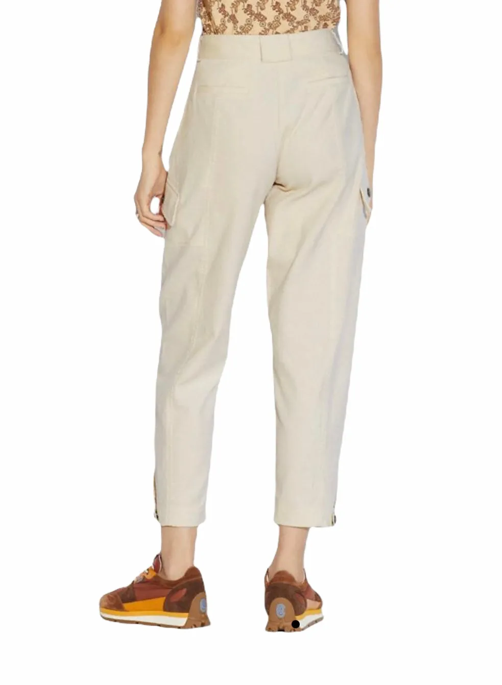 Coach Corduroy Trousers. Cream