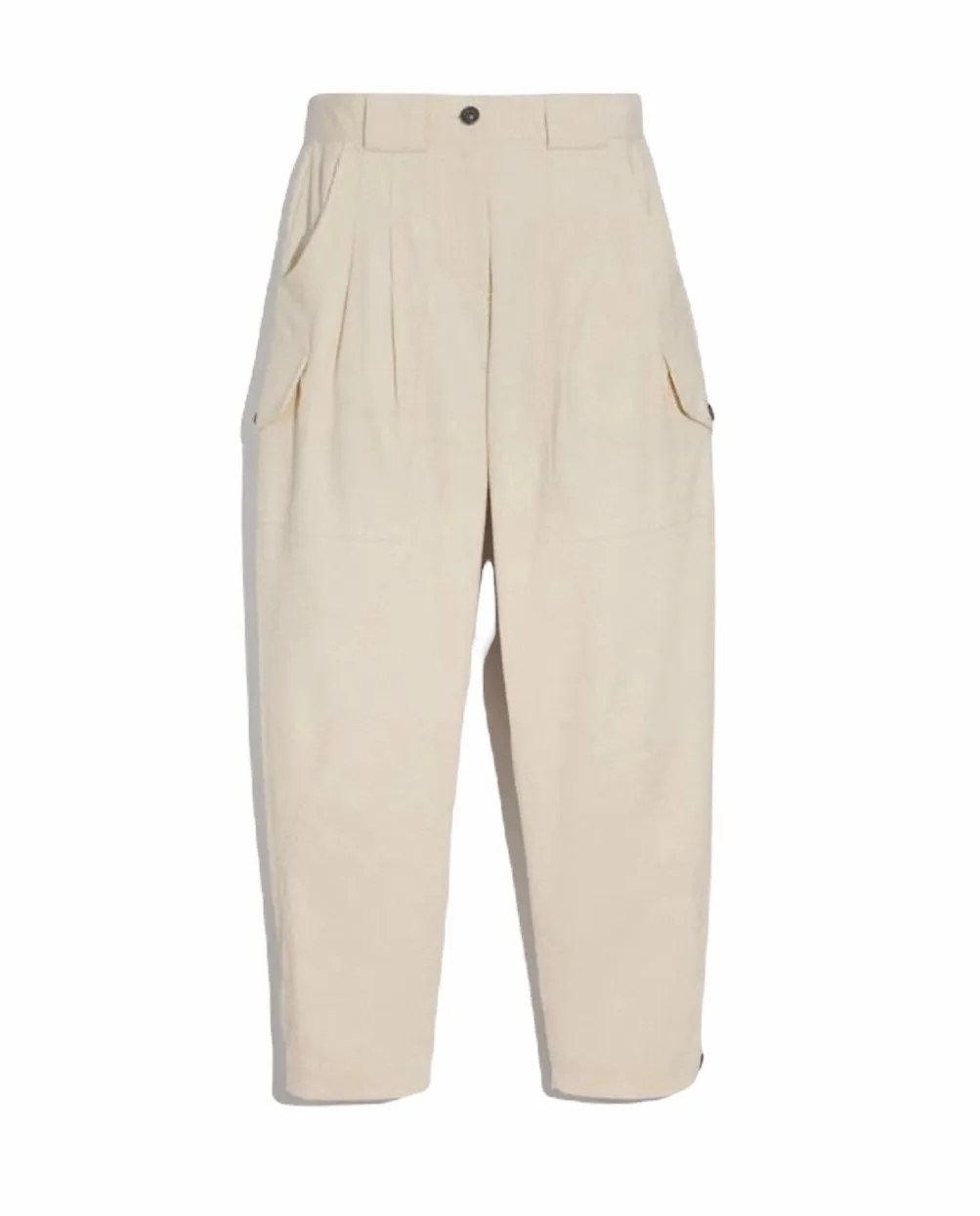 Coach Corduroy Trousers. Cream