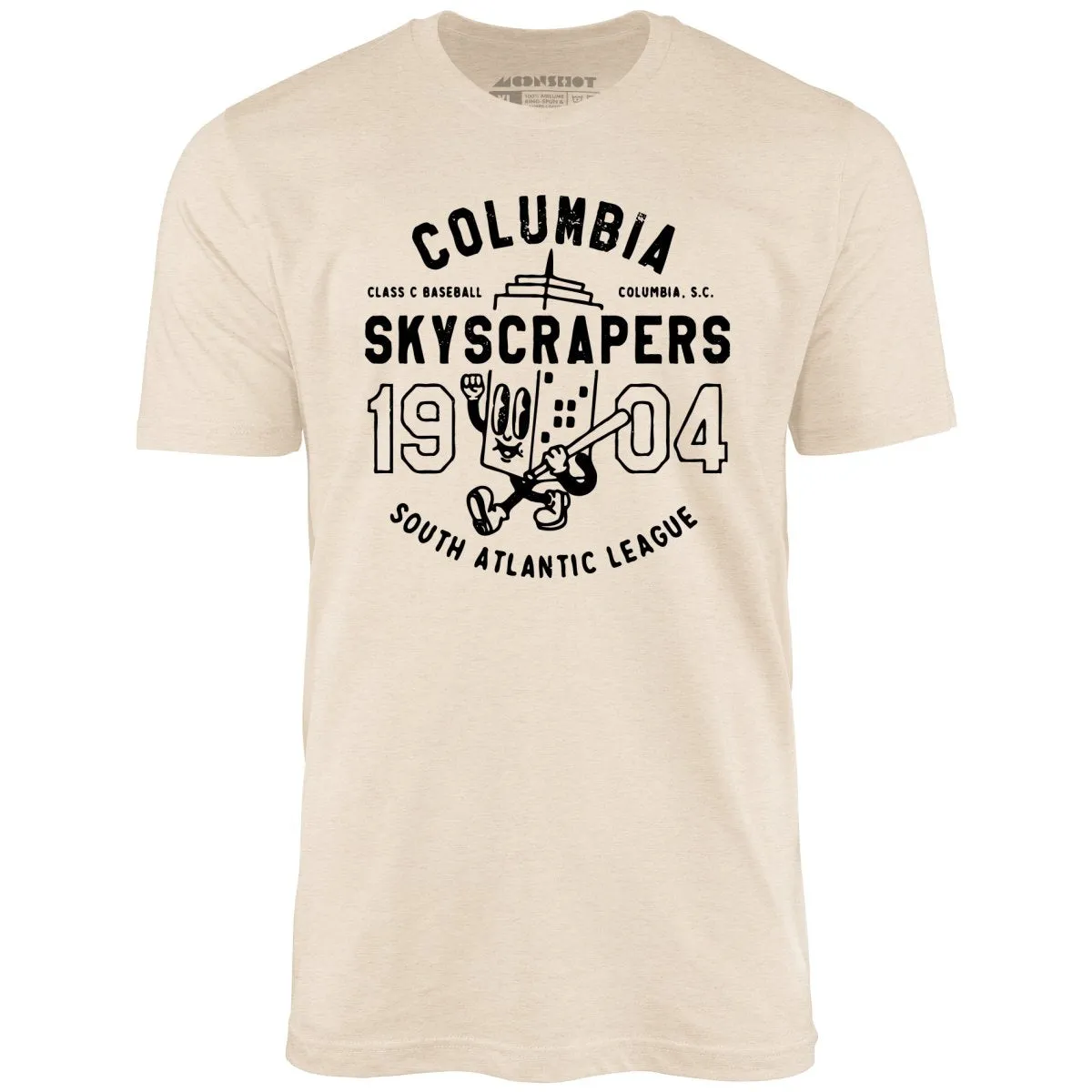Columbia Skyscrapers - South Carolina - Vintage Defunct Baseball Teams - Unisex T-Shirt