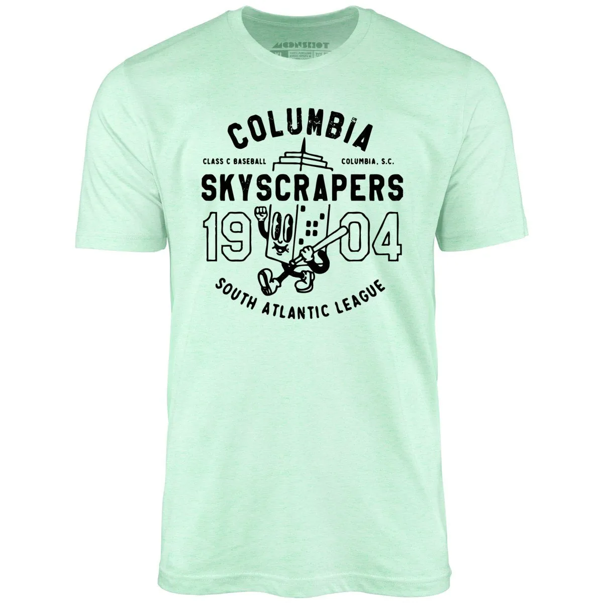 Columbia Skyscrapers - South Carolina - Vintage Defunct Baseball Teams - Unisex T-Shirt