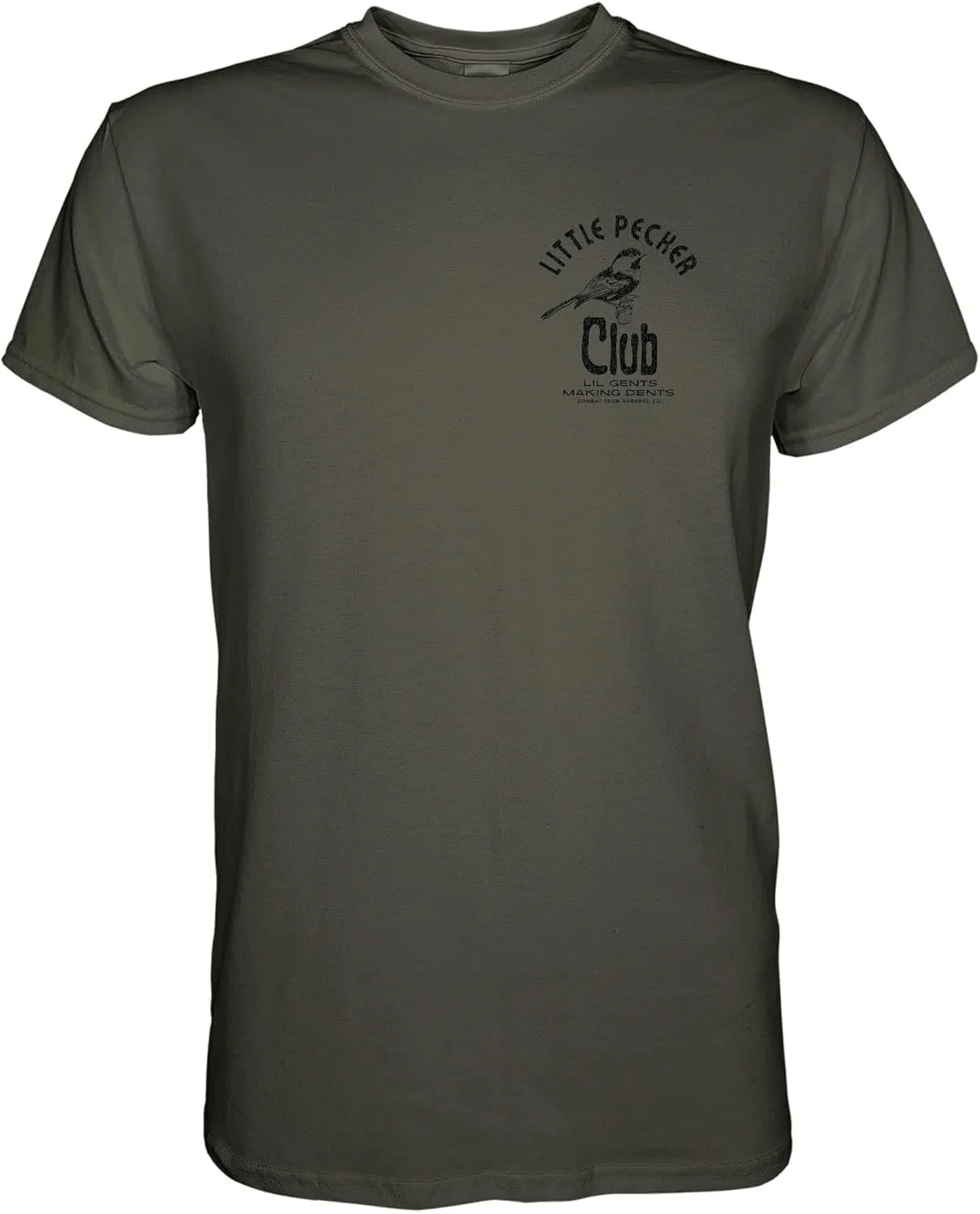 Combat Iron Men's Graphic Tees | Lil Gents Making Dents Men's Club | Mens Graphic T-Shirts