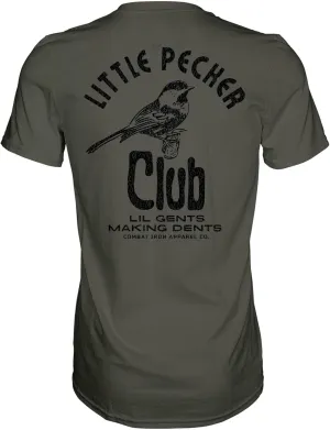 Combat Iron Men's Graphic Tees | Lil Gents Making Dents Men's Club | Mens Graphic T-Shirts