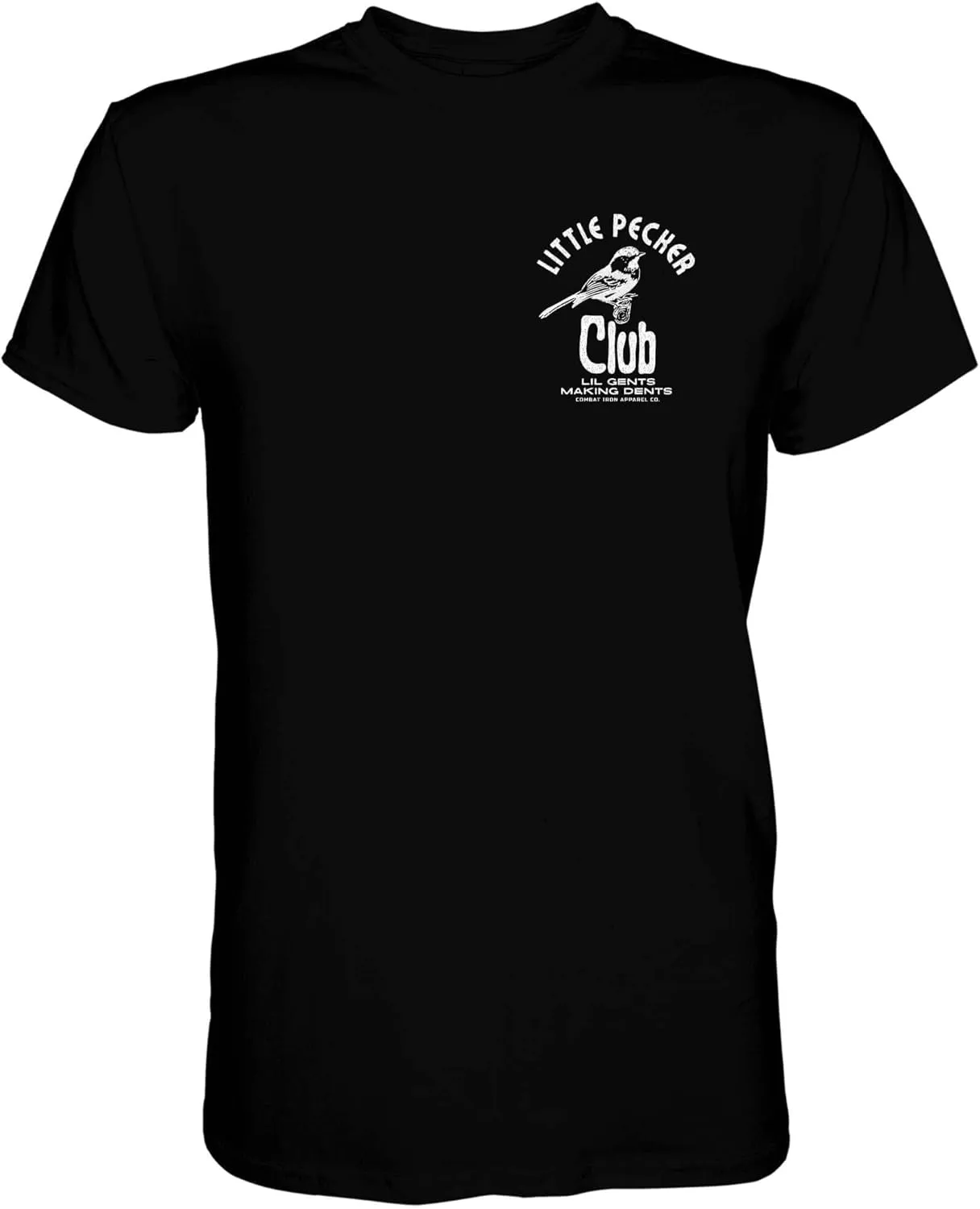 Combat Iron Men's Graphic Tees | Lil Gents Making Dents Men's Club | Mens Graphic T-Shirts