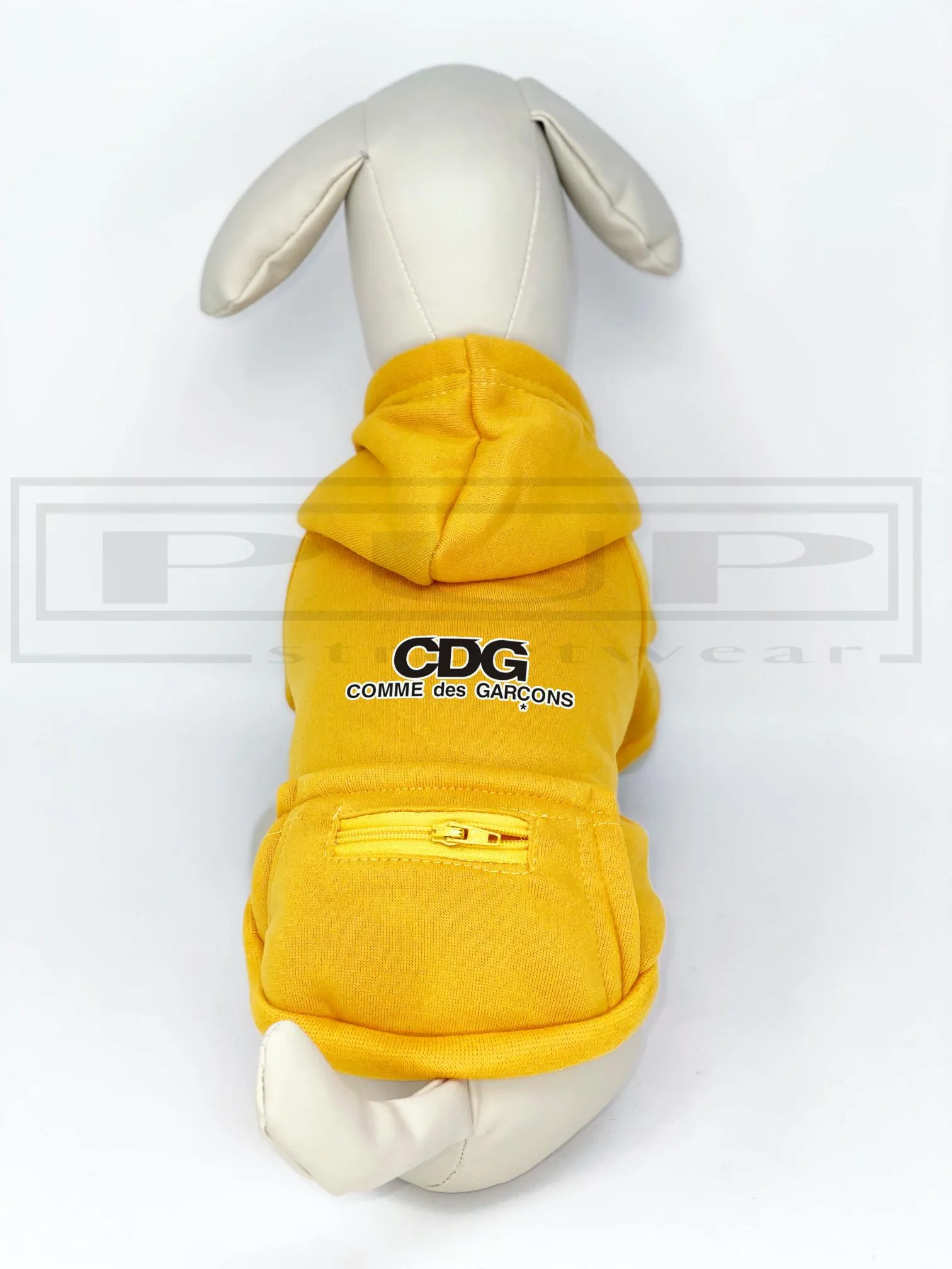 Comme De Chien Zippered Pocket Hoodie (avail in other colours)