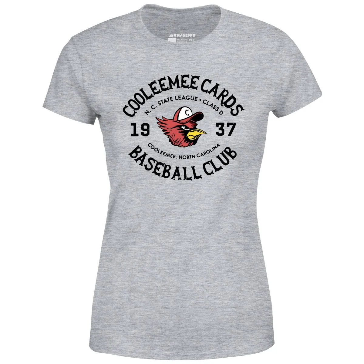 Cooleemee Cards - North Carolina - Vintage Defunct Baseball Teams - Women's T-Shirt