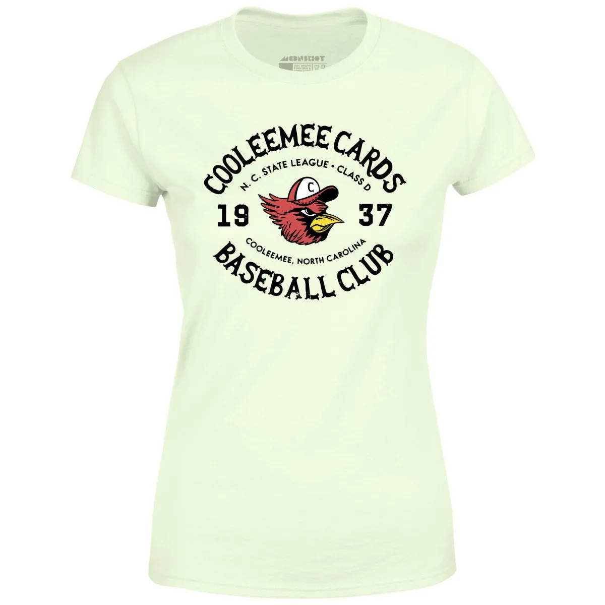 Cooleemee Cards - North Carolina - Vintage Defunct Baseball Teams - Women's T-Shirt