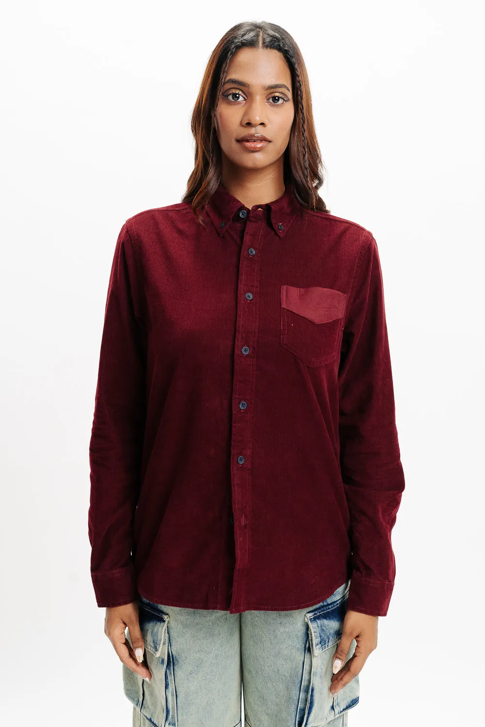 Corduroy Casual Shirt