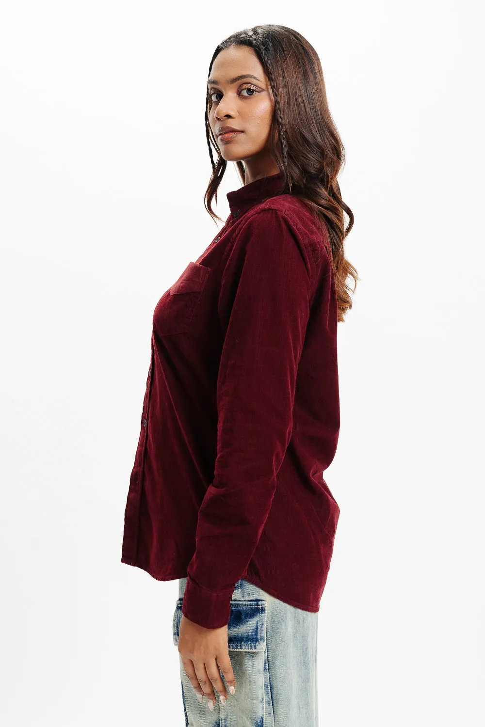 Corduroy Casual Shirt